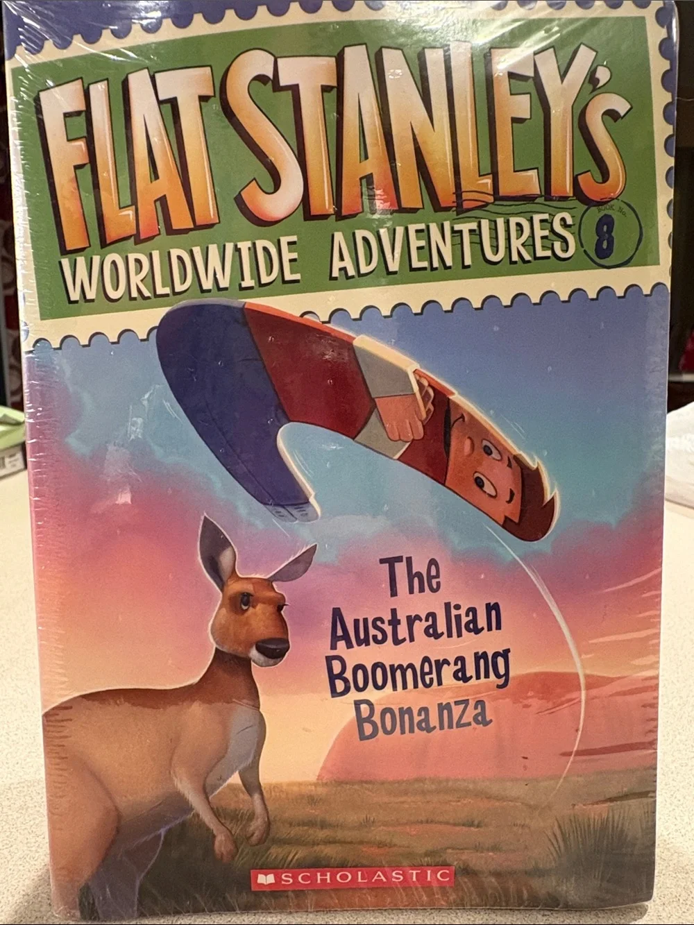 Scholastic Flat Stanley's Worldwide Adventures Boxed Set - sealed in plastic